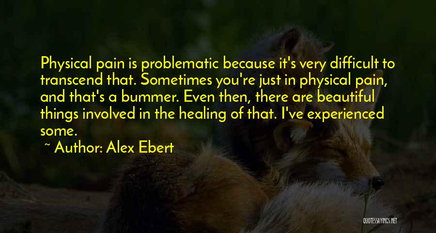 Physical Healing Quotes By Alex Ebert