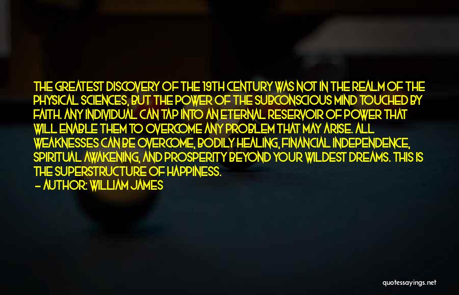 Physical Healing Quotes By William James