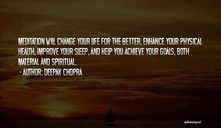 Physical Spiritual Health Quotes By Deepak Chopra