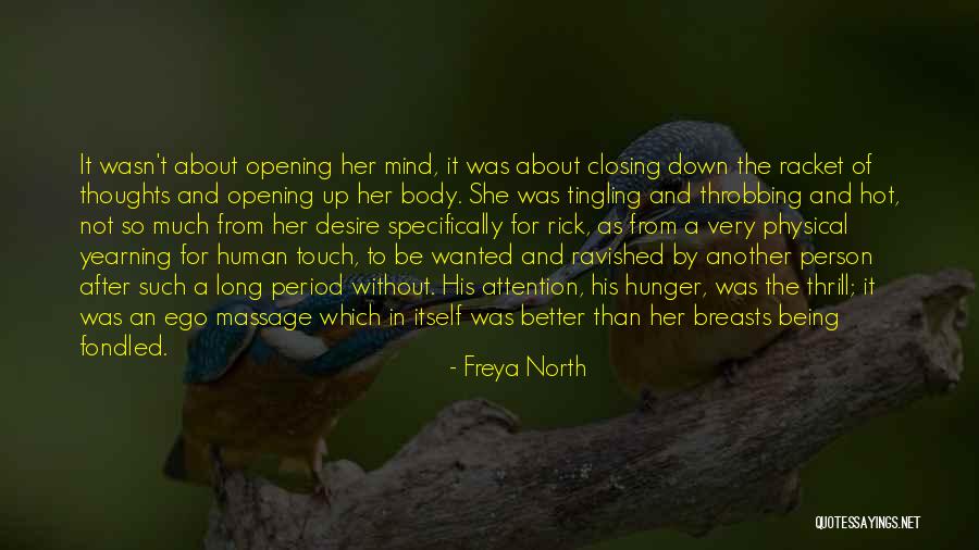 Physical Touch Quotes By Freya North Physical Touch Quotes By Freya North