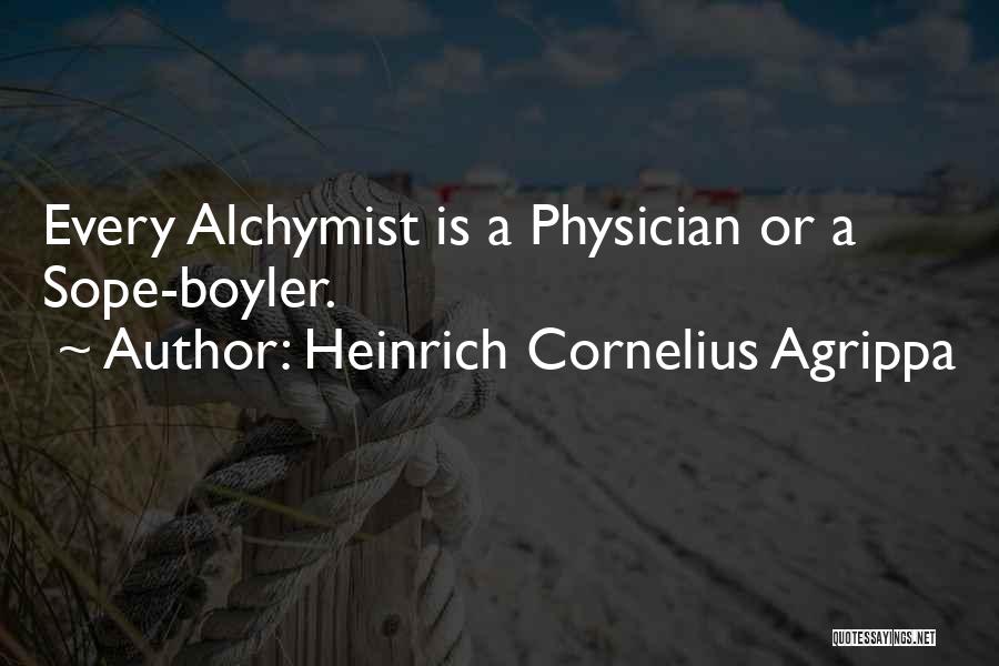 Physicians Quotes By Heinrich Cornelius Agrippa