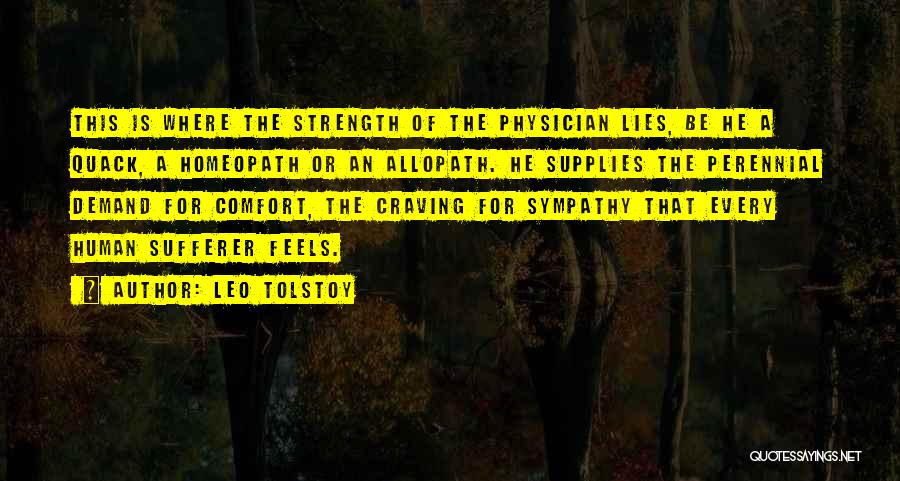 Physicians Quotes By Leo Tolstoy