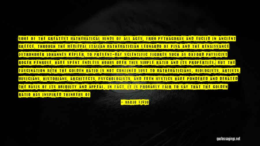 Physicist And Mathematician Quotes By Mario Livio Physicist And Mathematician Quotes By Mario Livio