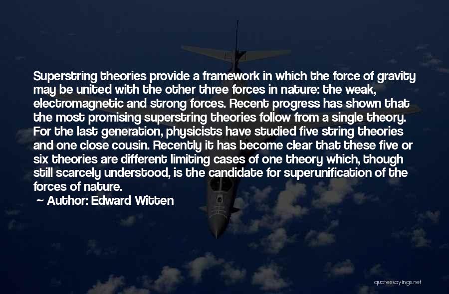 Physicists Quotes By Edward Witten