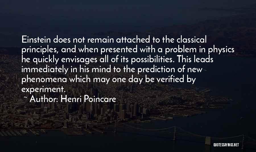 Physics Experiment Quotes By Henri Poincare