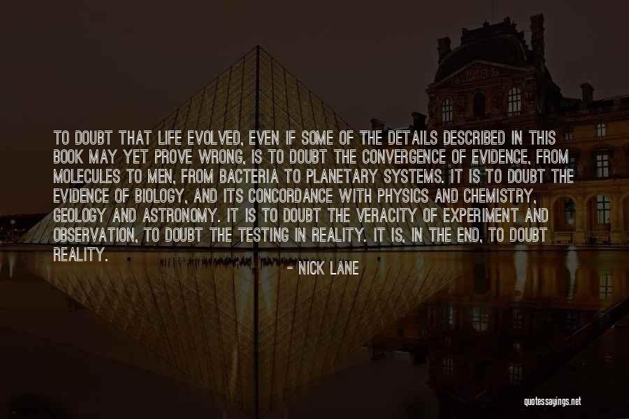 Physics Experiment Quotes By Nick Lane Physics Experiment Quotes By Nick Lane
