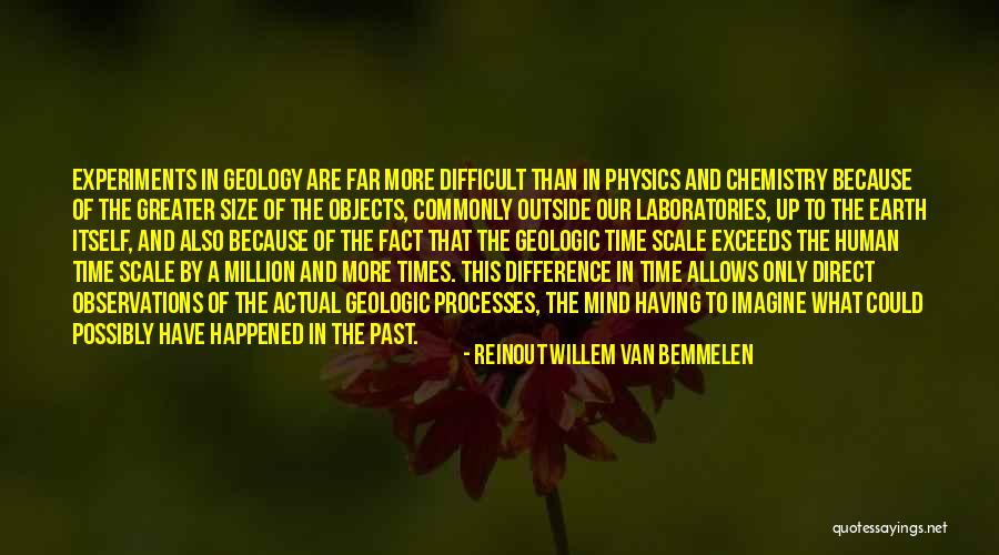 Physics Experiments Quotes By Reinout Willem Van Bemmelen