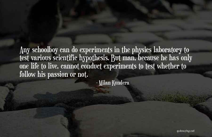 Physics Laboratory Quotes By Milan Kundera Physics Laboratory Quotes By Milan Kundera