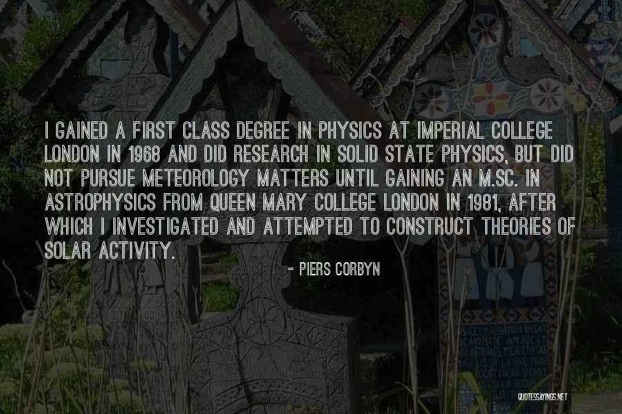 Physics Research Quotes By Piers Corbyn Physics Research Quotes By Piers Corbyn
