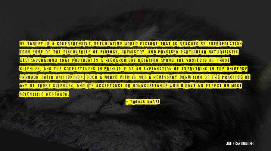 Physics Research Quotes By Thomas Nagel Physics Research Quotes By Thomas Nagel