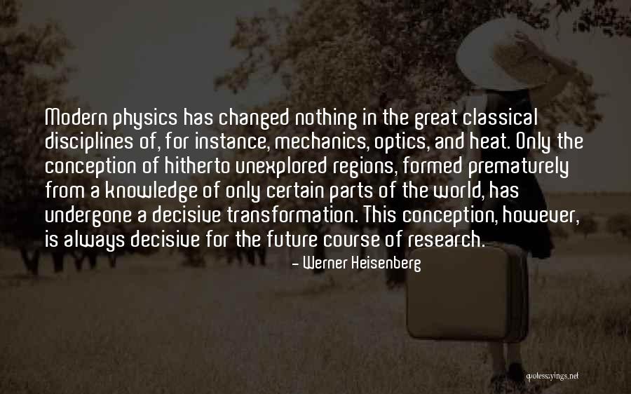 Physics Research Quotes By Werner Heisenberg