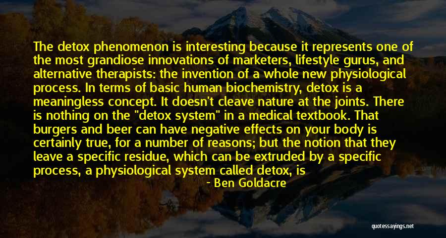Physiological Effects Quotes By Ben Goldacre Physiological Effects Quotes By Ben Goldacre