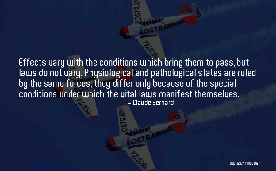 Physiological Effects Quotes By Claude Bernard Physiological Effects Quotes By Claude Bernard