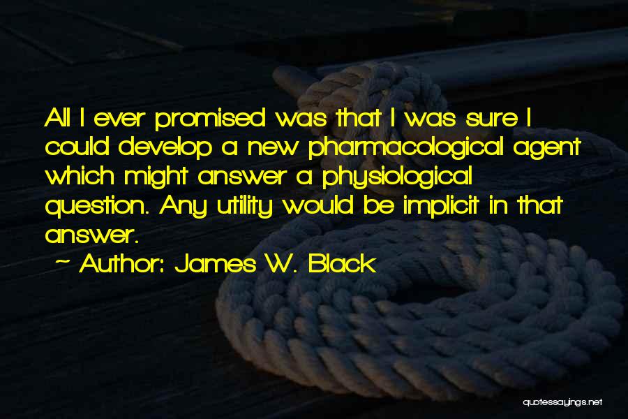 Physiological Quotes By James W. Black