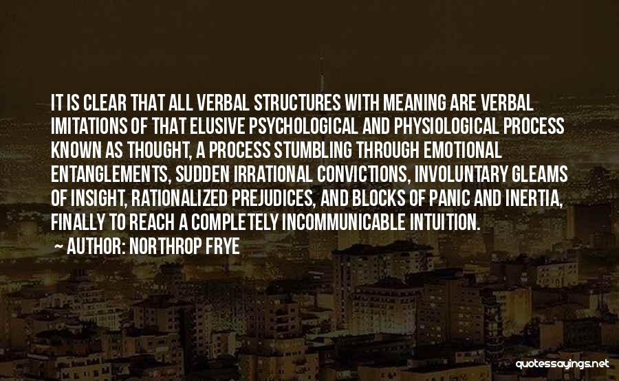 Physiological Quotes By Northrop Frye