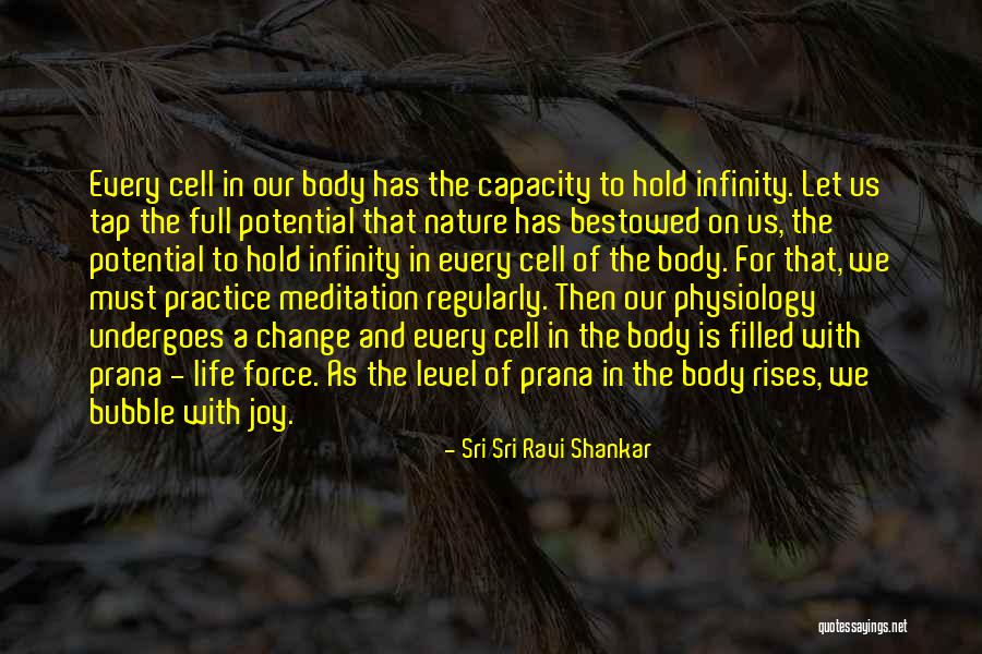 Physiology Life Quotes By Sri Sri Ravi Shankar