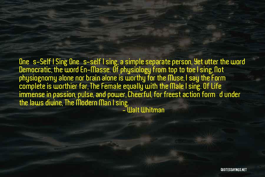 Physiology Life Quotes By Walt Whitman Physiology Life Quotes By Walt Whitman