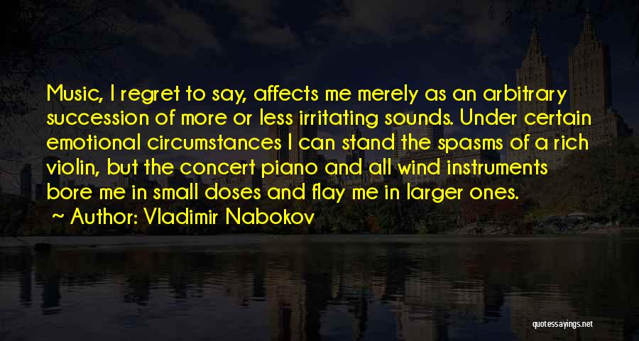 Piano And Music Quotes By Vladimir Nabokov