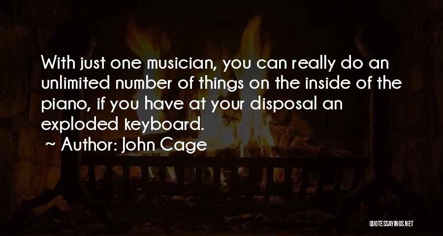 Piano Keyboard Quotes By John Cage