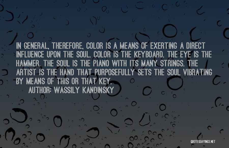 Piano Keyboard Quotes By Wassily Kandinsky