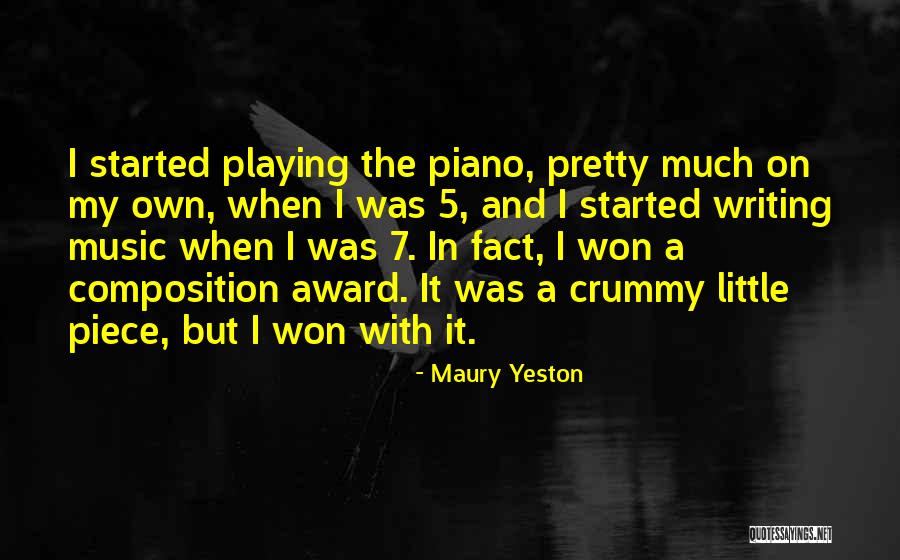 Piano Music Quotes By Maury Yeston Piano Music Quotes By Maury Yeston