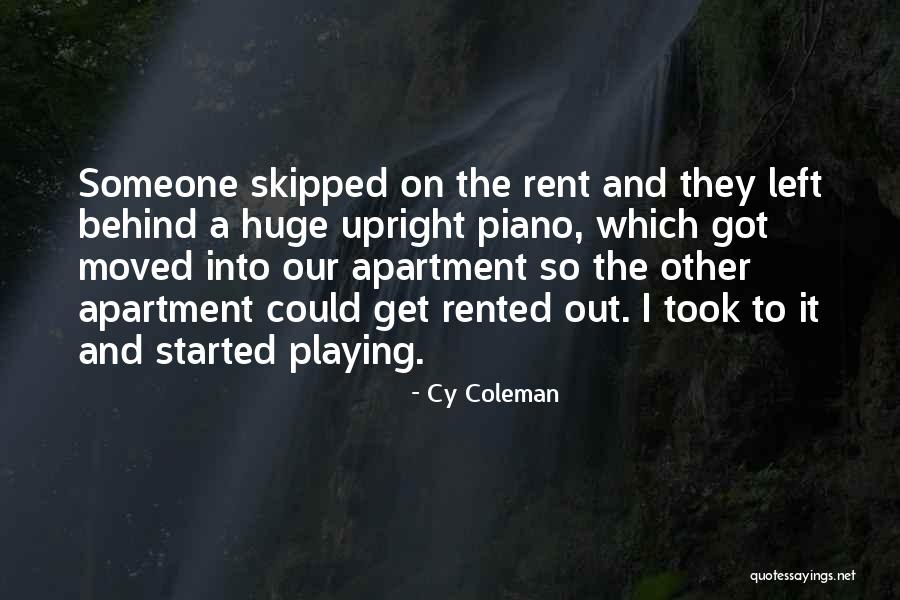 Piano Playing Quotes By Cy Coleman Piano Playing Quotes By Cy Coleman