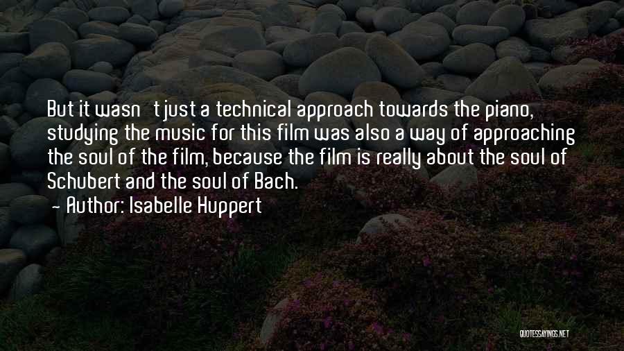 Piano Quotes By Isabelle Huppert