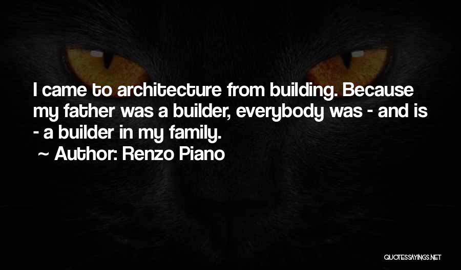 Piano Quotes By Renzo Piano