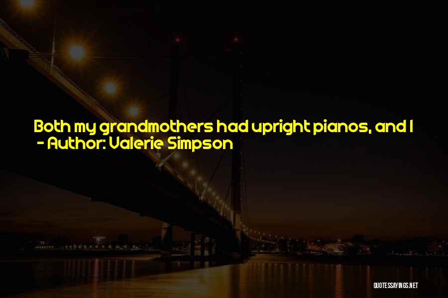 Pianos Quotes By Valerie Simpson