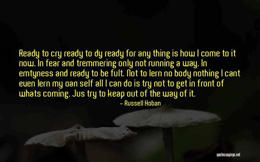 Picarelli Restaurant Quotes By Russell Hoban Picarelli Restaurant Quotes By Russell Hoban
