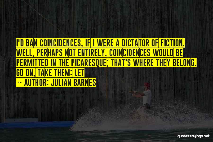 Picaresque Quotes By Julian Barnes