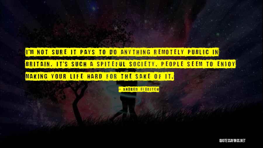 Picchioni Wallet Quotes By Andrew Eldritch Picchioni Wallet Quotes By Andrew Eldritch
