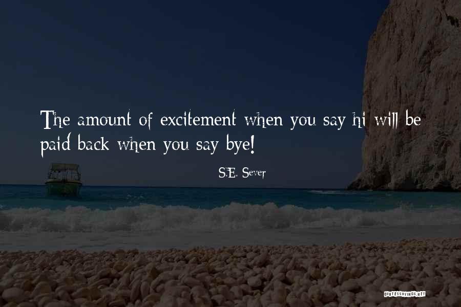 Piccinini Francesca Quotes By S.E. Sever