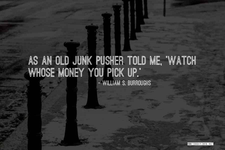 Pick Me Up Quotes By William S. Burroughs