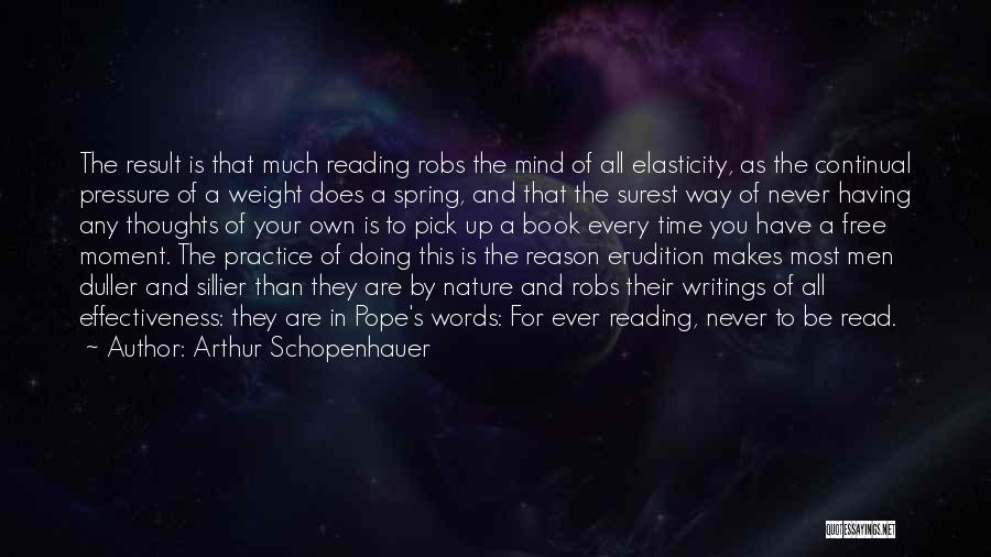 Pick Me Up Words Quotes By Arthur Schopenhauer