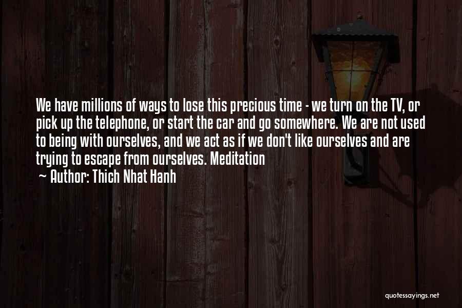 Pick Ourselves Up Quotes By Thich Nhat Hanh