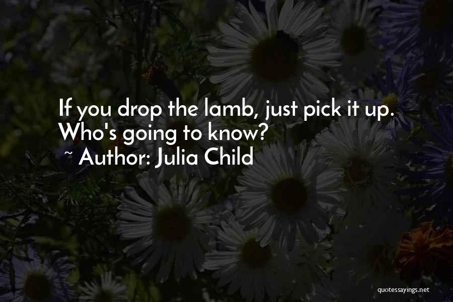 Pick You Up Quotes By Julia Child