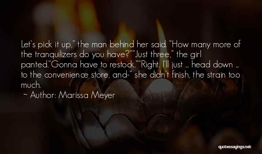 Pick Your Head Up Quotes By Marissa Meyer