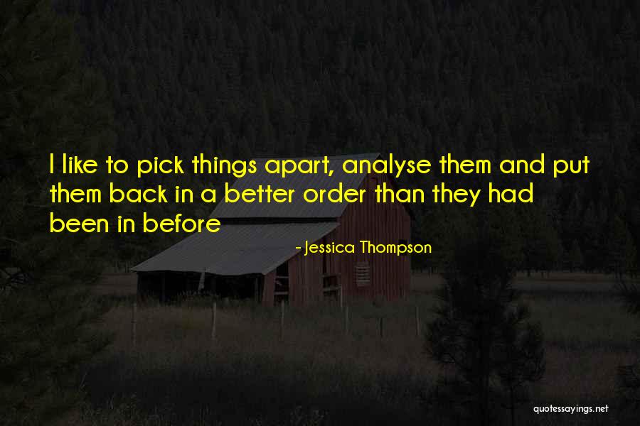 Pick Yourself Back Up Quotes By Jessica Thompson