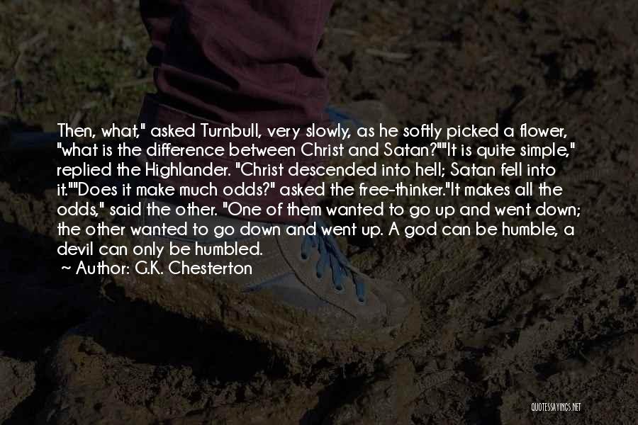 Picked Flower Quotes By G.K. Chesterton