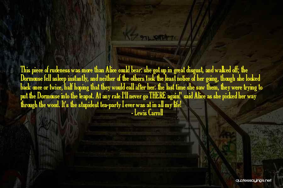 Picked Last Quotes By Lewis Carroll