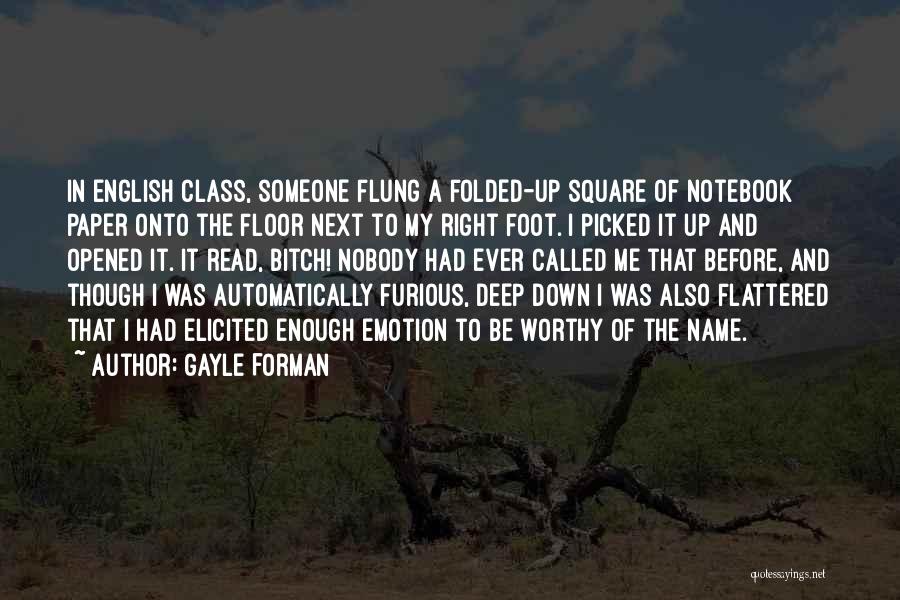 Picked Me Up Quotes By Gayle Forman