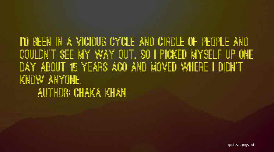 Picked Myself Up Quotes By Chaka Khan