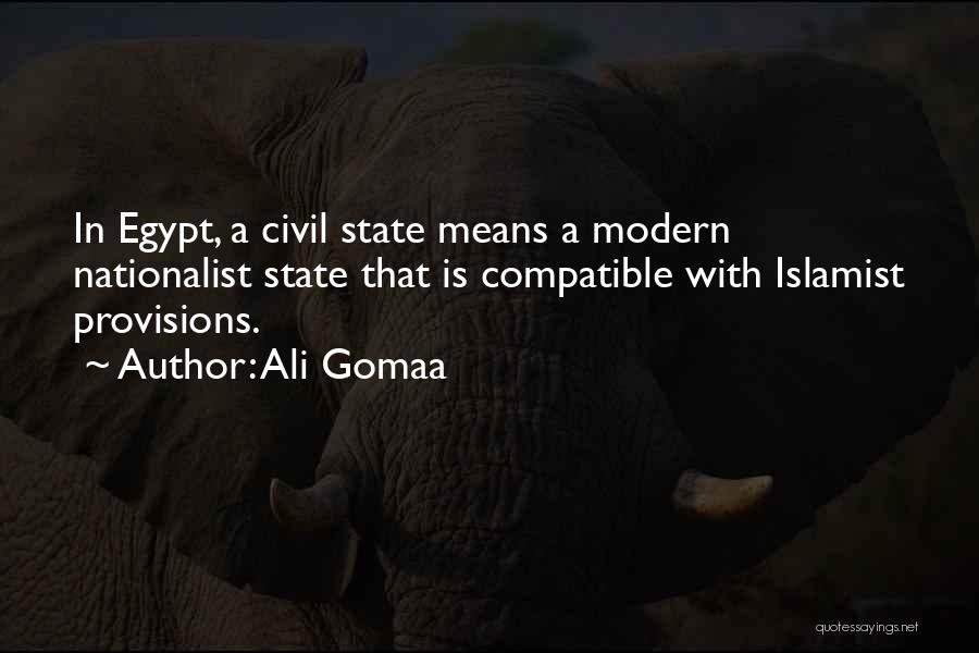 Pickiest Quotes By Ali Gomaa