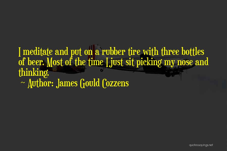 Picking Nose Quotes By James Gould Cozzens