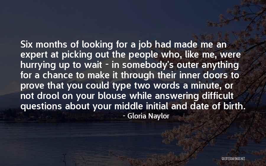Picking On People Quotes By Gloria Naylor Picking On People Quotes By Gloria Naylor