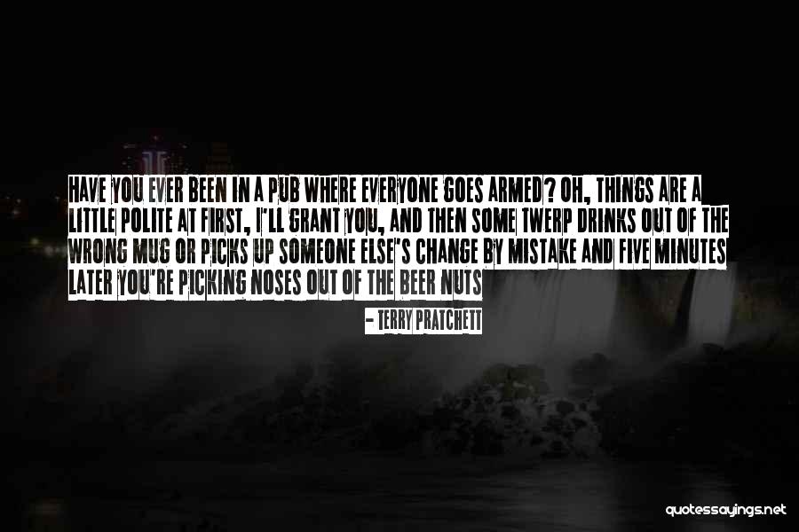 Picking Someone Quotes By Terry Pratchett Picking Someone Quotes By Terry Pratchett