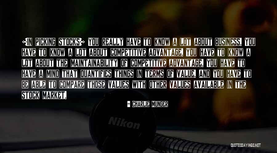 Picking Stocks Quotes By Charlie Munger Picking Stocks Quotes By Charlie Munger