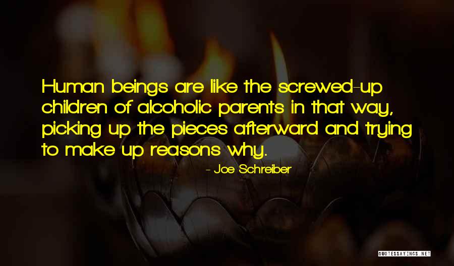 Picking Up The Pieces Quotes By Joe Schreiber