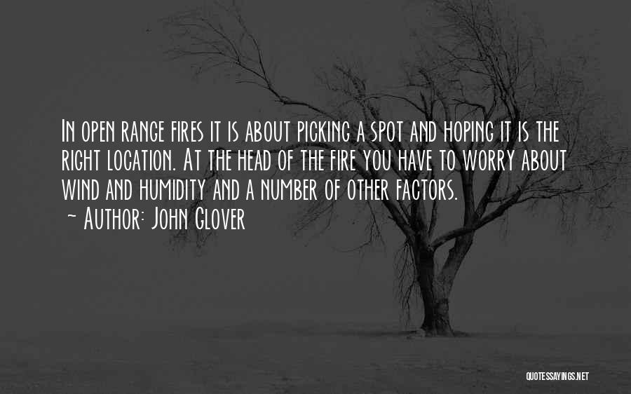 Picking Your Head Up Quotes By John Glover